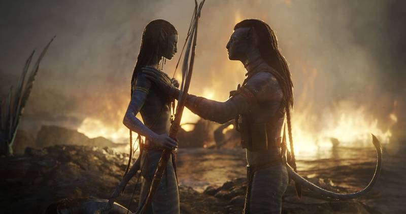 Disponível no Disney Plus, Avatar 2 mostra a força dos Na'vi diante das ameaças terrestres.