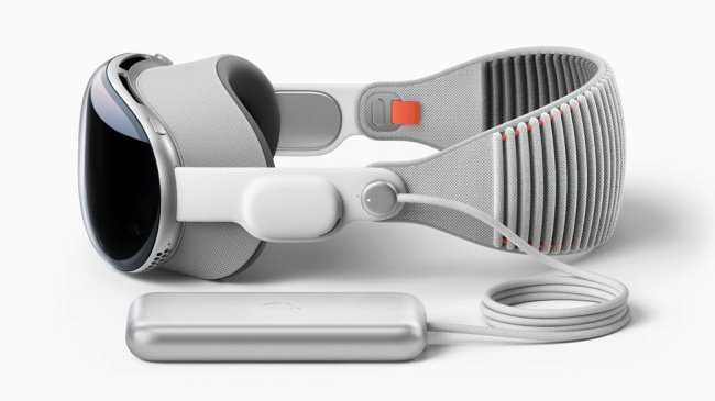 Apple Vision Pro e sua bateria.