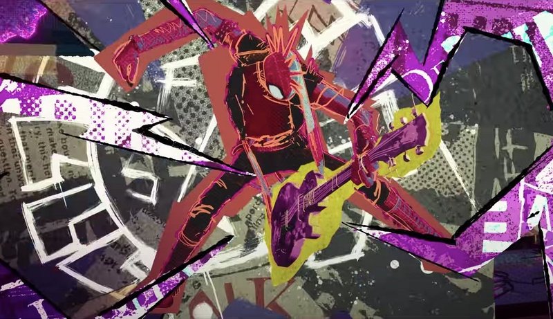 O personagem Spider-Punk é peça essencial para a história do Aranhaverso.