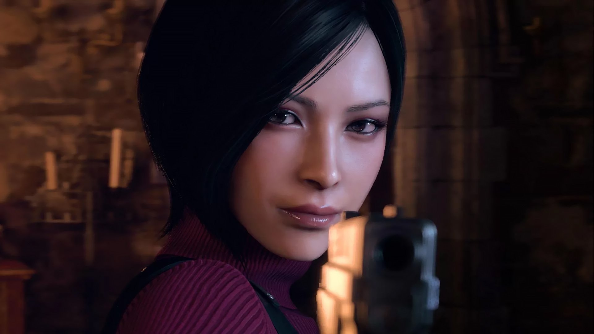 Ada Wong em Resident Evil 4 R