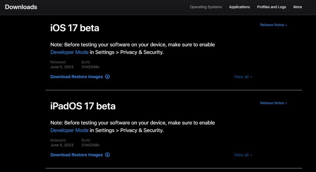 Apple libera download gratuito do iOS 17 beta; saiba como instalar -  TecMundo