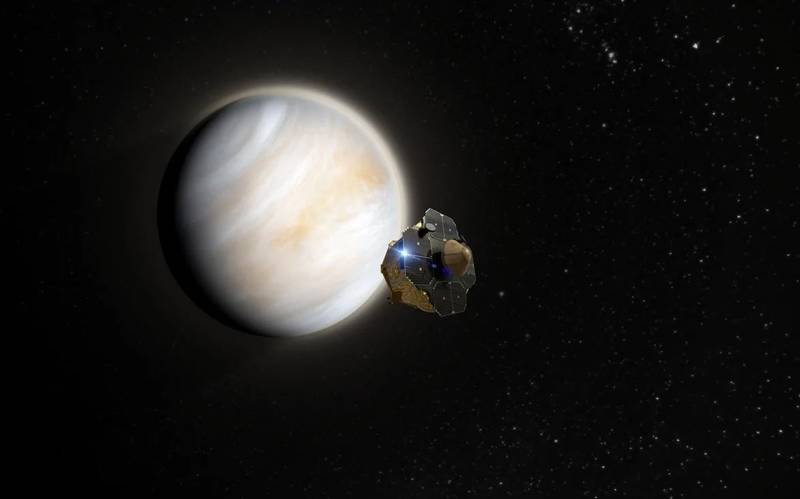 A sonda voará por cerca de cinco minutos em meio as nuvens de Vênus e perderá altitude até, uma hora depois, cair na superfície do planeta.