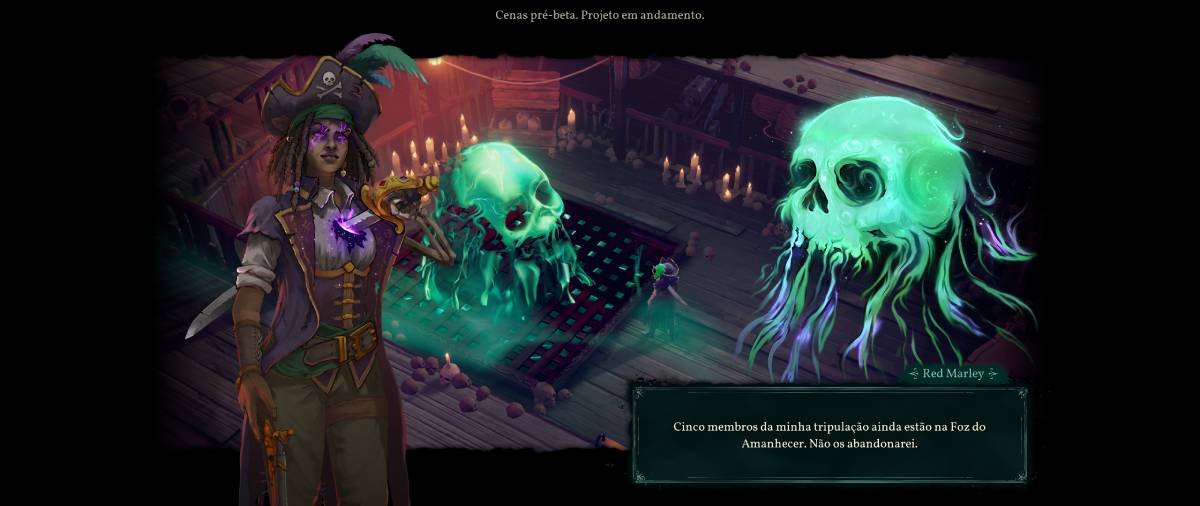 Produtora indie coloca chapéu pirata nos personagens e lança game