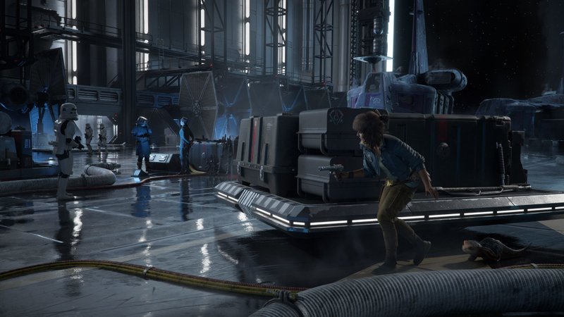 Outlaws se passa entre o Episódio V e o Episódio VI de Star Wars.