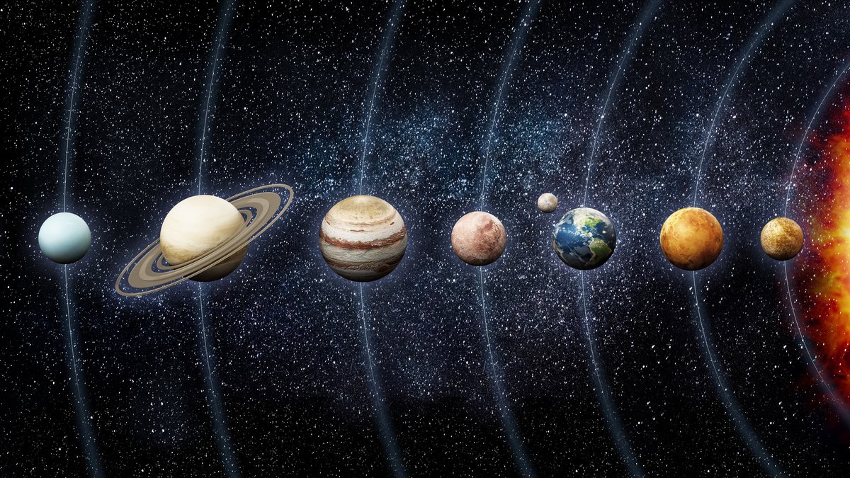 1 As regularidades do nosso Sistema Solar 1. Cada planeta está