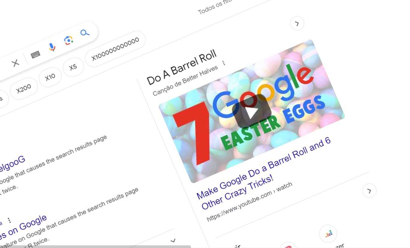 Confira a lista com os 'easter eggs' de games no Google e