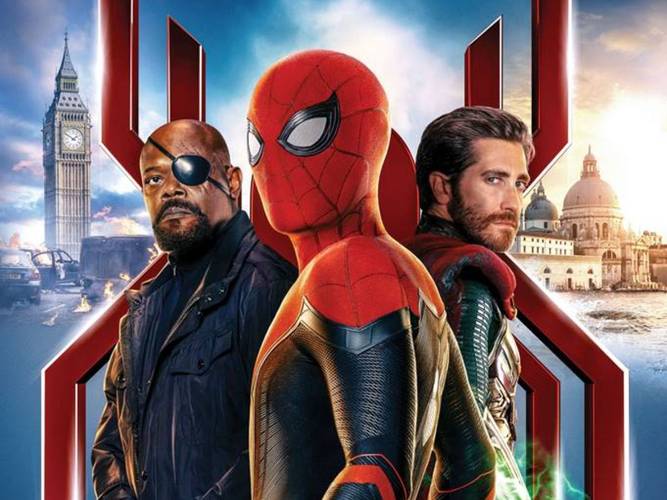 Nick Fury tem participação central em Homem-Aranha: Longe de Casa.
