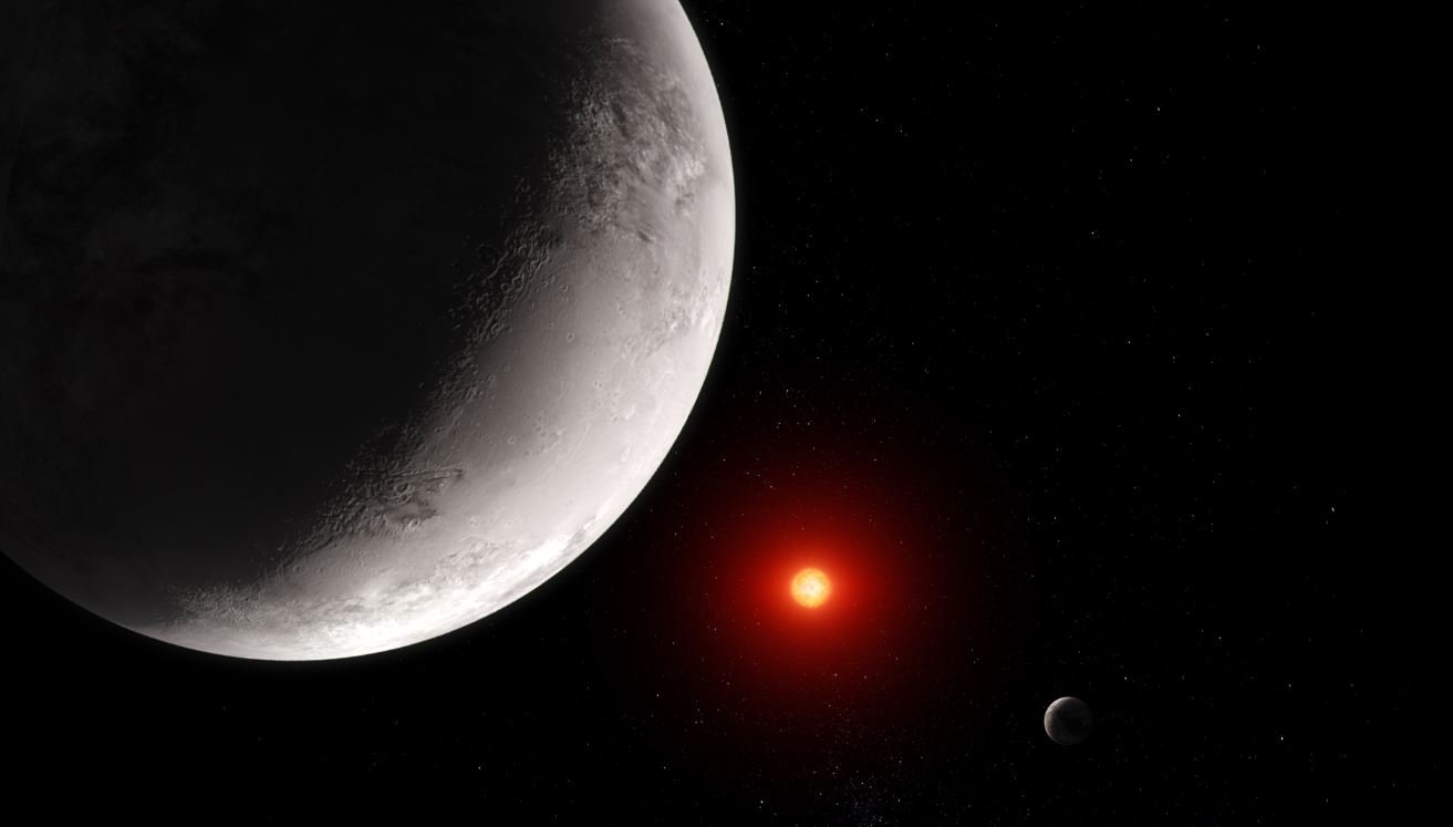 Os cientistas explicam que TRAPPIST-1 c (ilustração) é um 