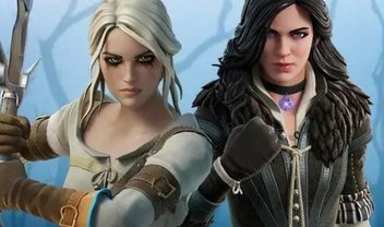 Fortnite traz skins de Yennefer e Ciri, de The Witcher 3 