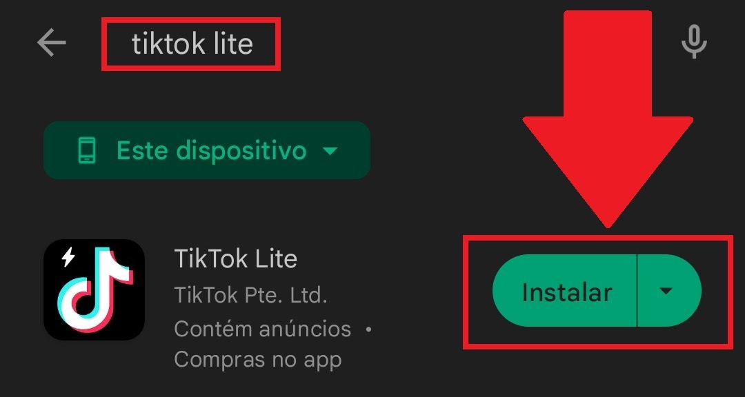 Depois de fazer a busca pelo aplicativo, aperte no botão para fazer a instalação dele em seu smartphone