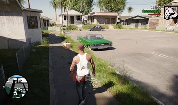  GTA San Andreas é recriado na Unreal Engine 5 com belos gráficos