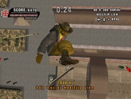 Tony Hawk's Underground.