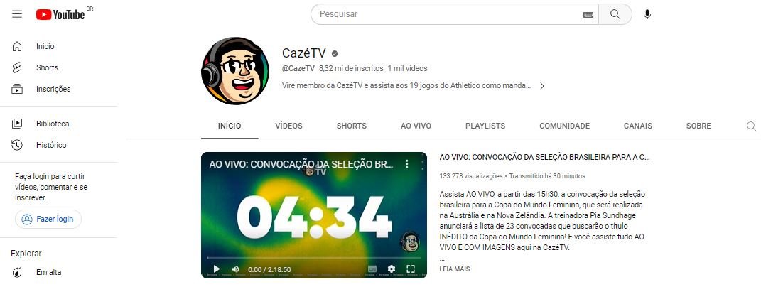 Copa do Mundo Feminina 2023: como assistir aos jogos de graça na CazéTV