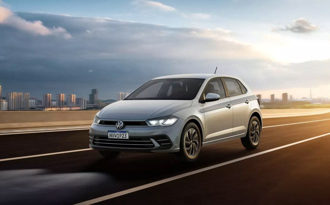 Polo, Virtus, Saveiro e SUV T-Cross são os carros populares da Volkswagen..