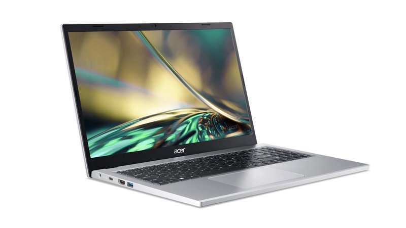 Acer Aspire 3 é uma opção indicada para usuários multitarefas.