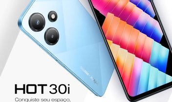 Infinix HOT 30i chega ao Brasil com 8 GB de RAM e bateria de 5.000 mAh