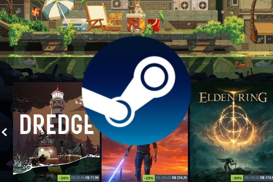 Steam começa promoção histórica com descontos de até 90%