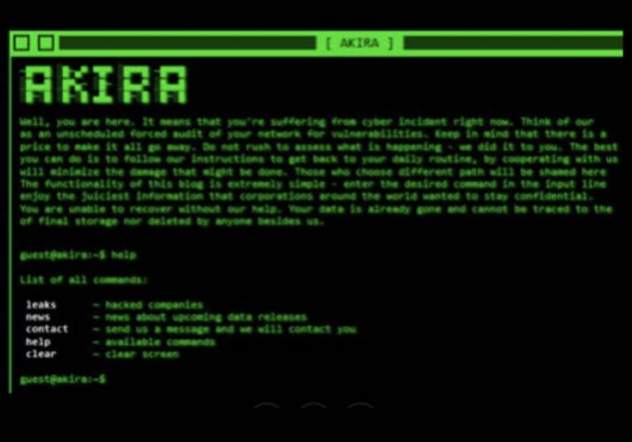 Ransomware Akira