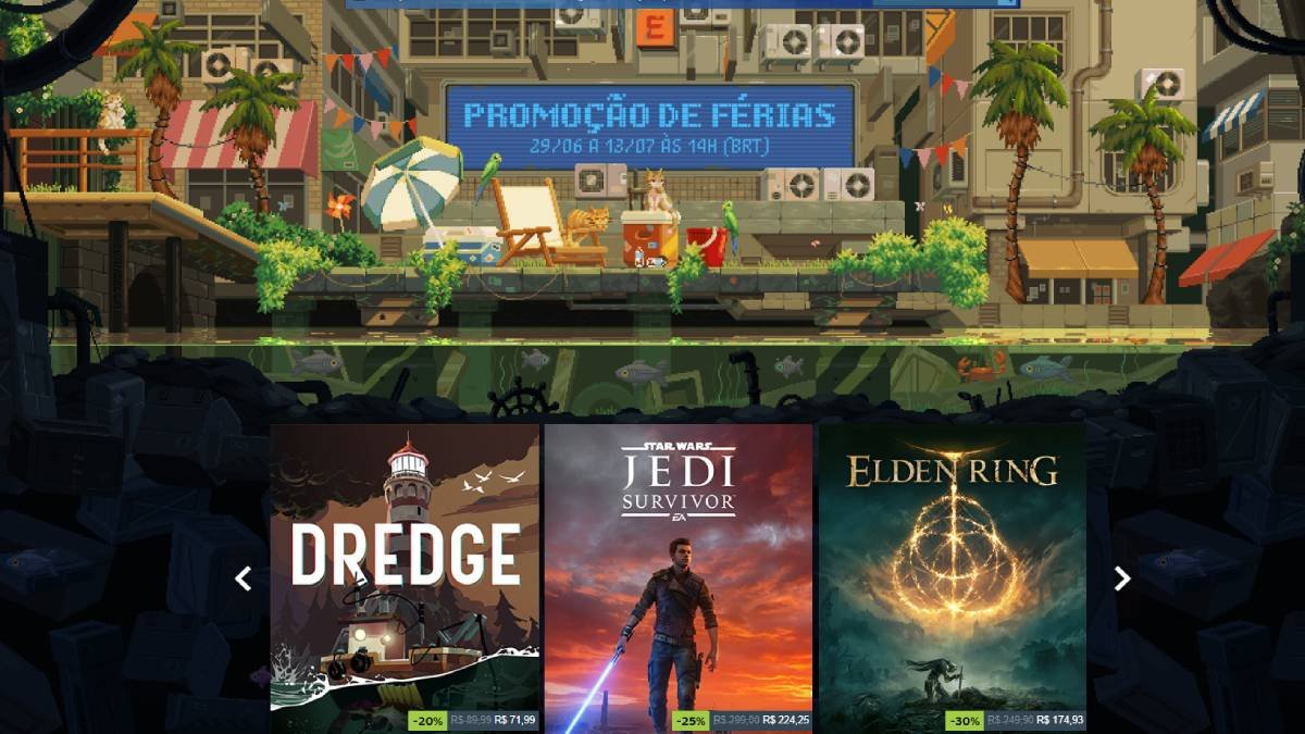 TecMundo on X: Steam: veja 45 jogos em promoção com até 94% de desconto   / X