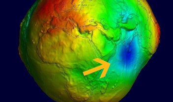 Buraco de gravidade do Oceano Índico é explicado em nova pesquisa