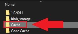 Deleta a pasta e todo seu conteúdo para que isso venha a solucionar o problema de tela preta