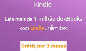 Aquecimento Prime Day: 3 meses de Kindle Unlimited grátis