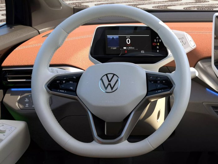 O interior do SUV elétrico é recheado de tecnologias.