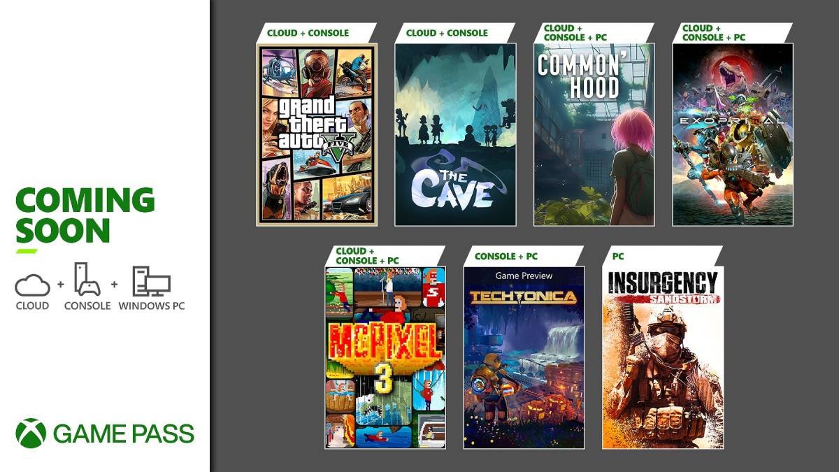 Xbox Game Pass recebe GTA V e mais em julho! Veja lista