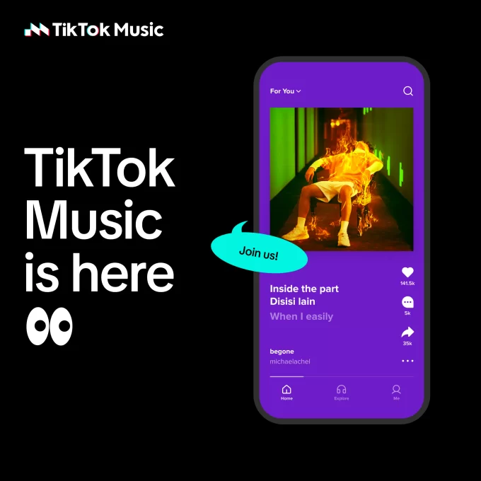O TikTok Music vai custar a partir de R$ 8,50 para os usuários brasileiros.