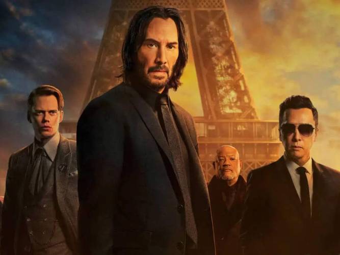 John Wick 4 foi filmado em Berlim, Paris, Japão e Nova York.