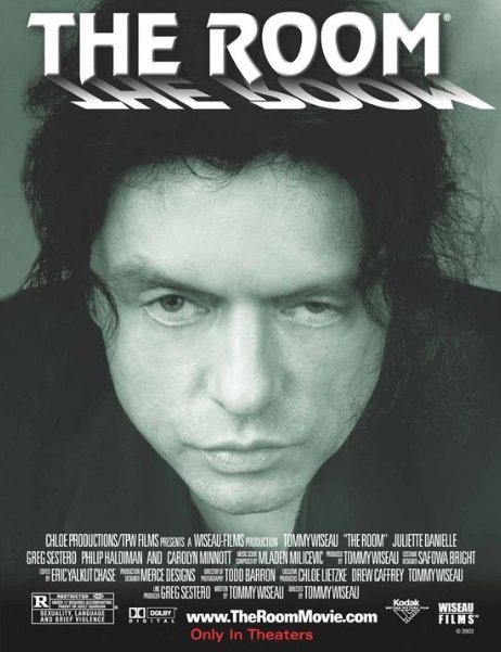 O pôster de The Room.