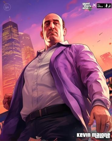 Kevin Malone seria um chefe de máfia em GTA?