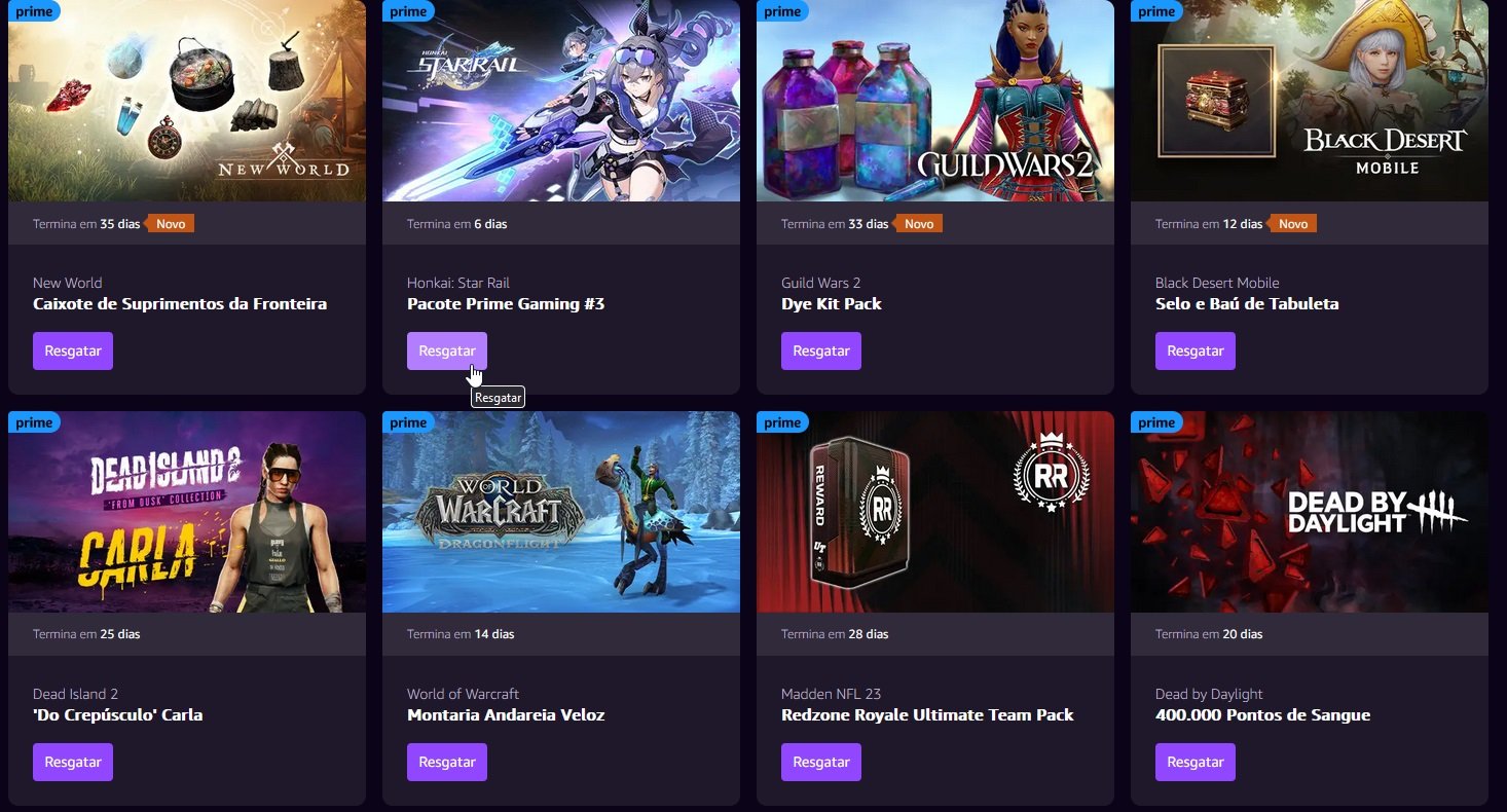 Twitch Prime se torna Prime Gaming