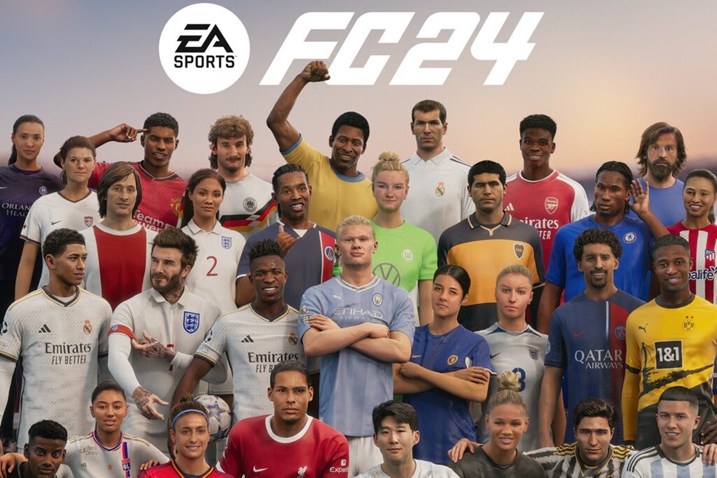 Capa da Ultimate Edition do EA Sports FC 24
