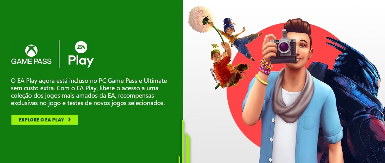 Xbox Game Pass oferece EA Play sem custo adicional na assinatura