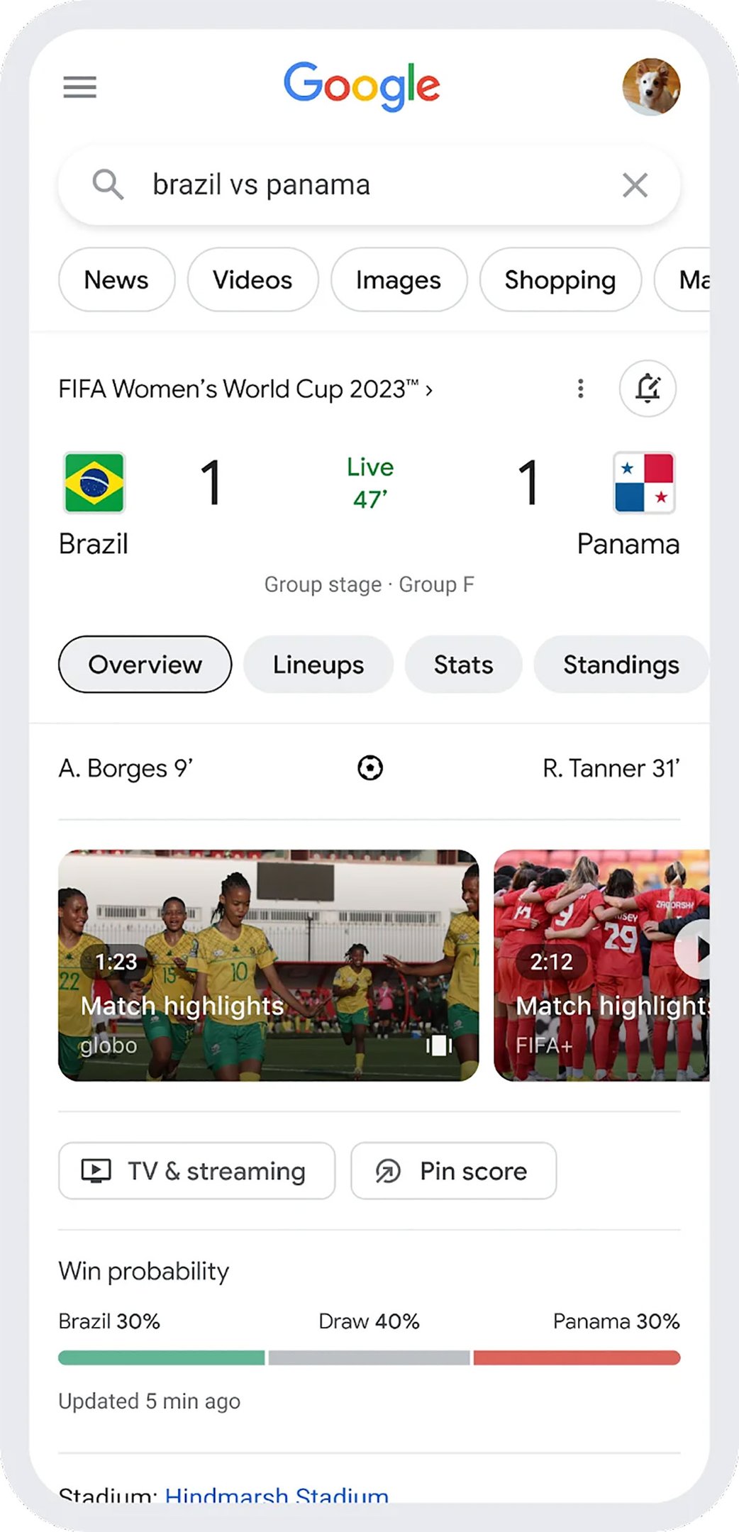 Como acompanhar jogos da Copa do Mundo no Google e no Android