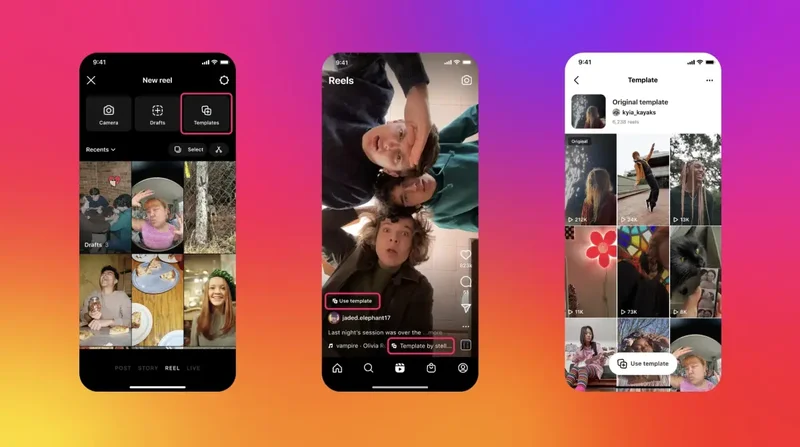 Templates do Instagram chegam para impulsionar criação original de conteúdo.