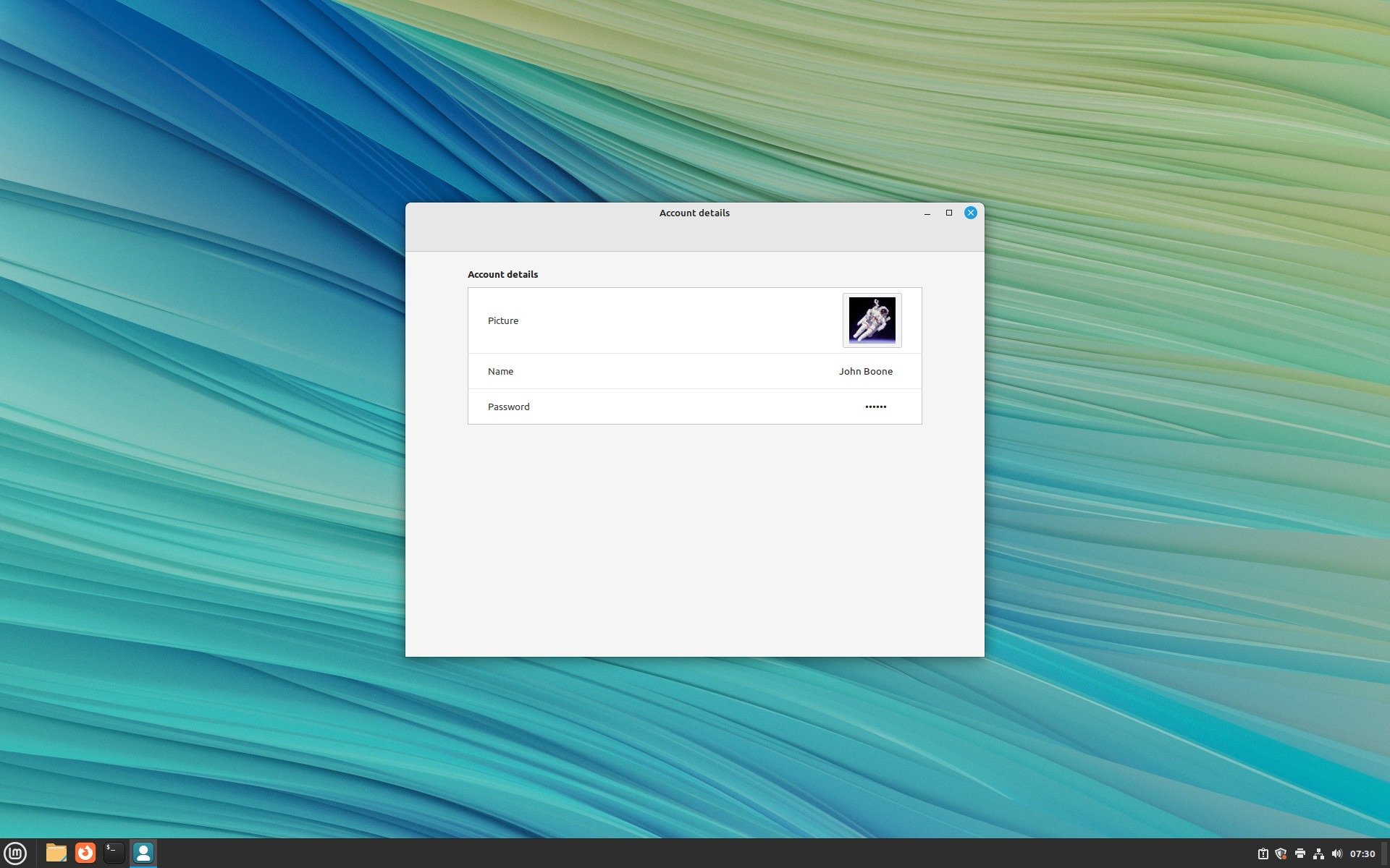 O Cinnamon é a interface padrão do Linux Mint.