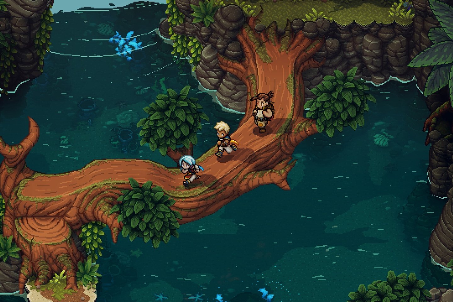 A arte de Sea of Stars é inspirada no clássico Chrono Trigger.