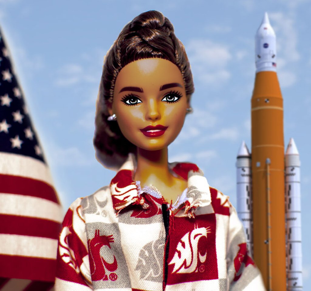 A Barbie usada nos experimentos foi batizada de "Rosie" pelos autores do estudo.