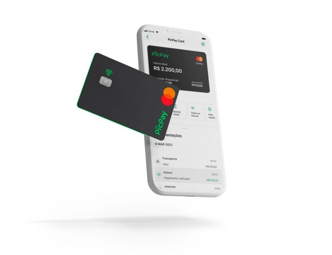 Nesta modalidade do cartão de crédito PicPay, o cliente precisa ter saldo em conta ou investimento na fintech.