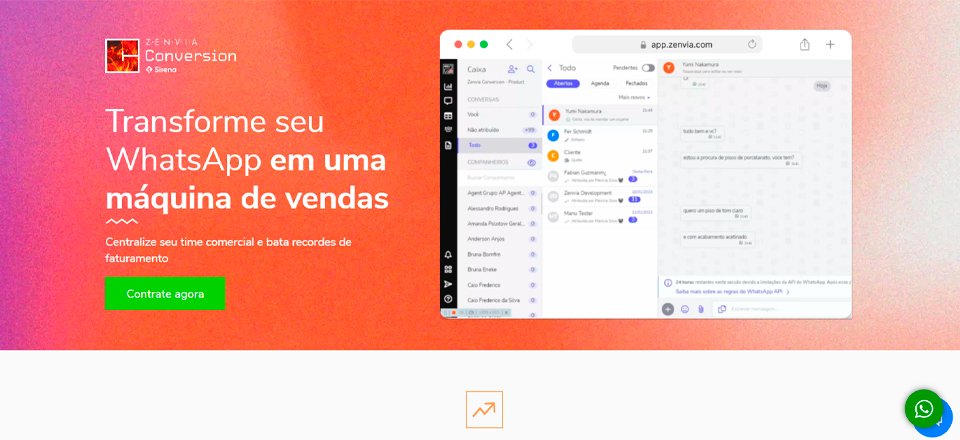A Zenvia é a parceira oficial do WhatsApp Business API no Brasil.
