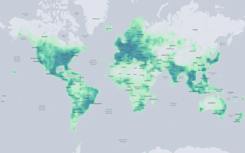 Os mapas em código aberto da Overture deixa que os desenvolvedores trabalhem em suas aplicações de maneira mais prática e econômica.