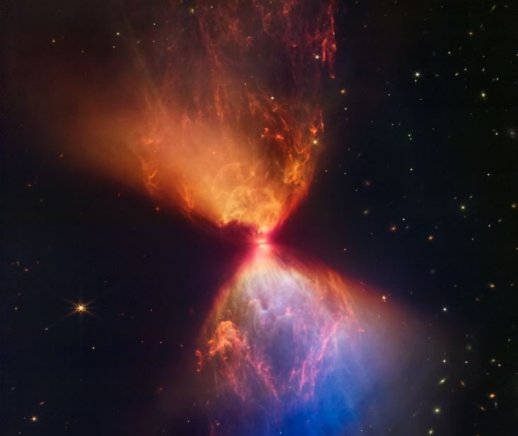 Em novembro de 2022, a NASA apresentou a imagem de uma 'ampulheta de fogo' formando uma nova estrela; uma região conhecida como protoestrela L1527.