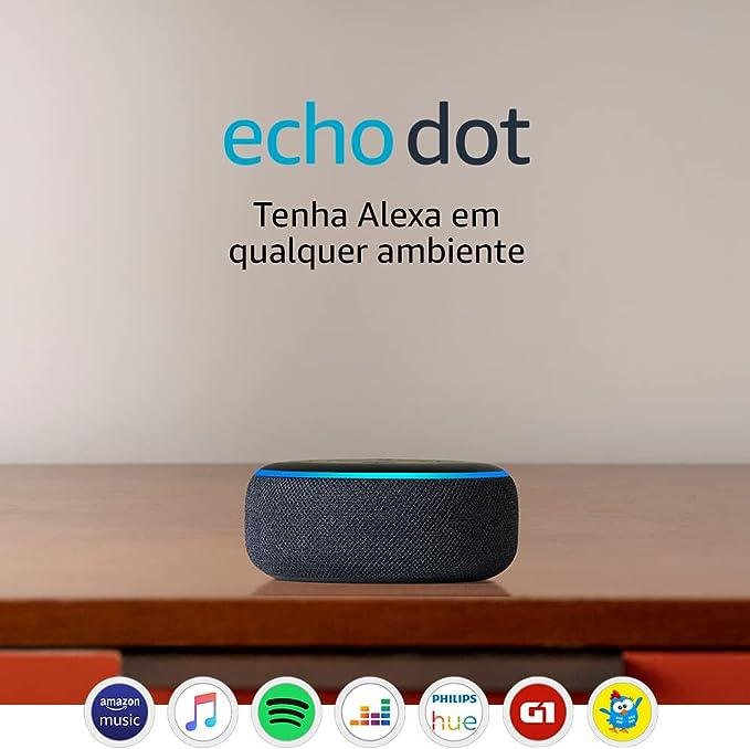Original Alexa Echo Dot 4ª Geração Smart Speaker, disponível para venda,  acessórios completos a ótimo preço - AliExpress
