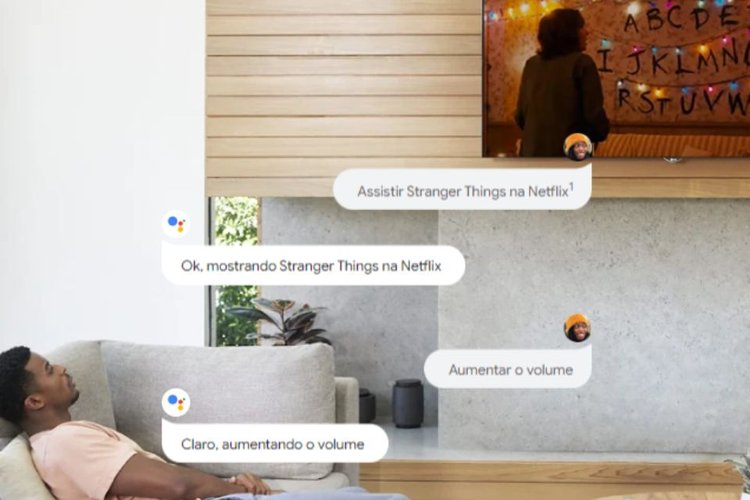 Google Assistente ajuda a controlar a Smart TV e demais aparelhos da sua casa.