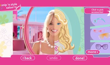 Barbie hair salon games