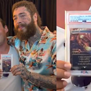 Imagem de Magic: Post Malone adquire carta rara avaliada em US$ 2 milhões