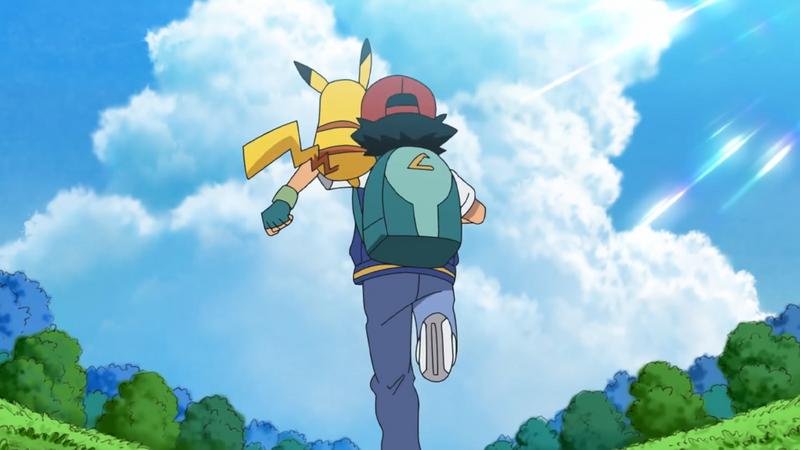 O episódio especial em que Ash sai para se encontrar com o pai foi exibido em dezembro de 2022.