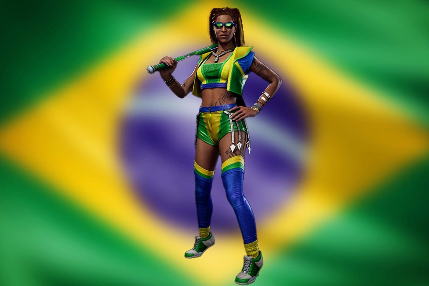 Mortal Kombat 1 apresenta skin temática em homenagem ao Brasil